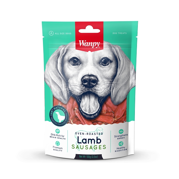 WANPY LAMB JERKY 100GR