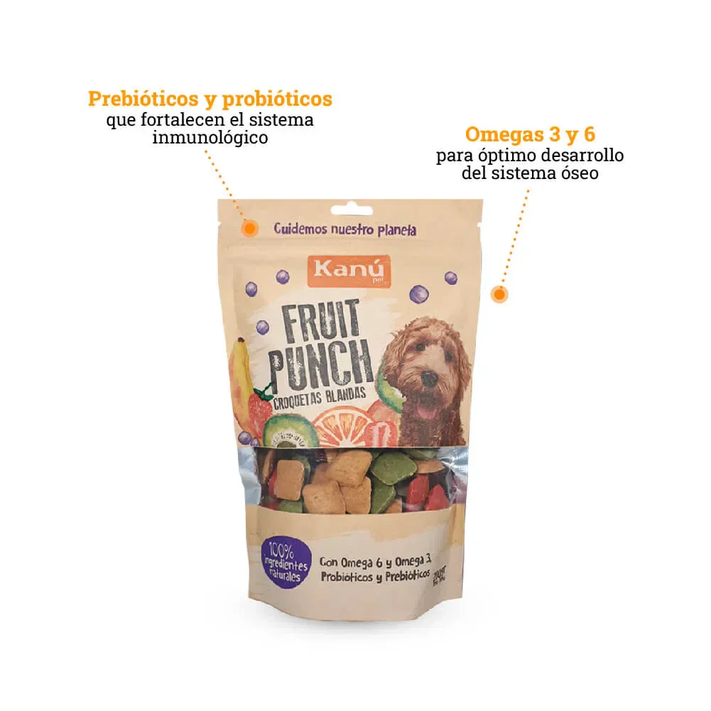 Galleta Fruit Punch Kanu Pet para perros
