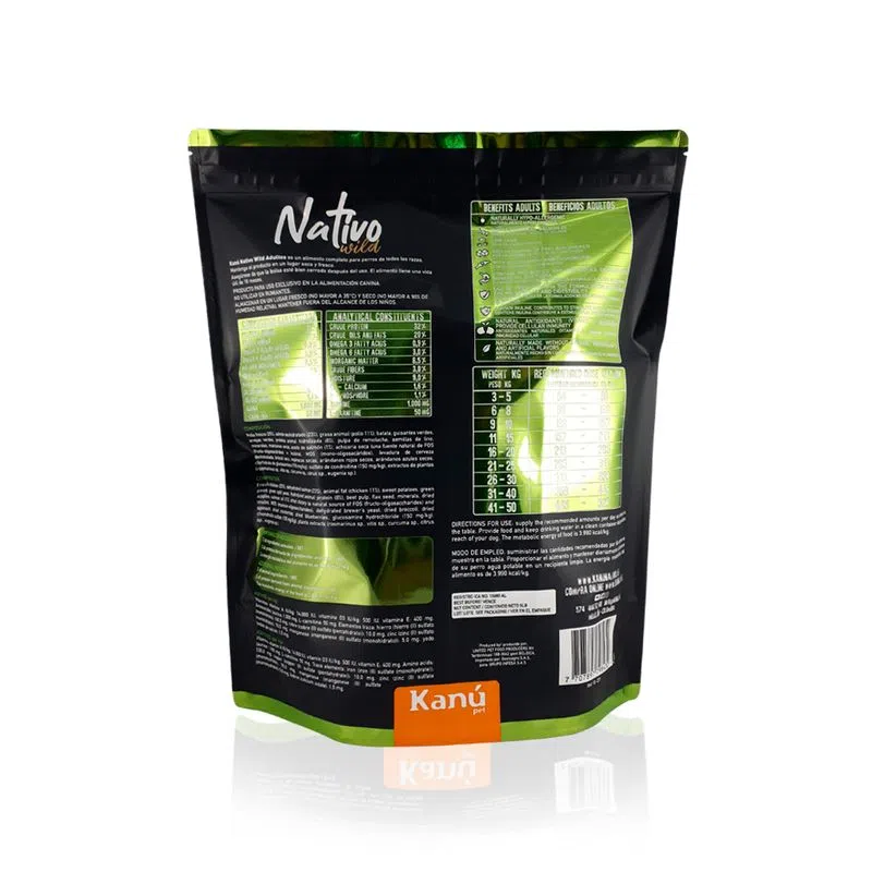 Alimento Grain Free para Perro  Adulto Kanu Nativo Wild