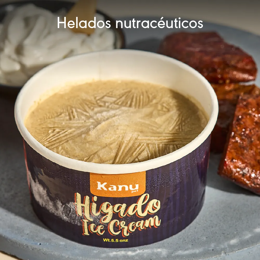 Helado de Hígado Kanu Pet  para Perro y Gato