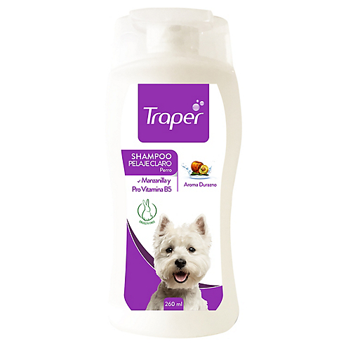 TRAPER | SHAMPOO PELO CLARO PERRO 260ML