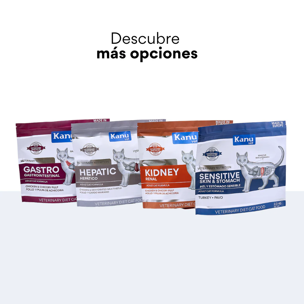 Alimento Medicado Kanu Vet Renal para Gato Adultos - Imagen 4