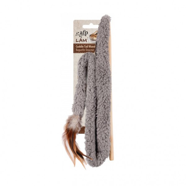 AFP LAMB CUDDLE TAIL WAND