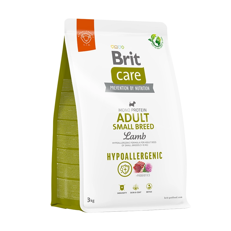 Brit Care Hipoalergénico Adulto Raza Pequeña Cordero