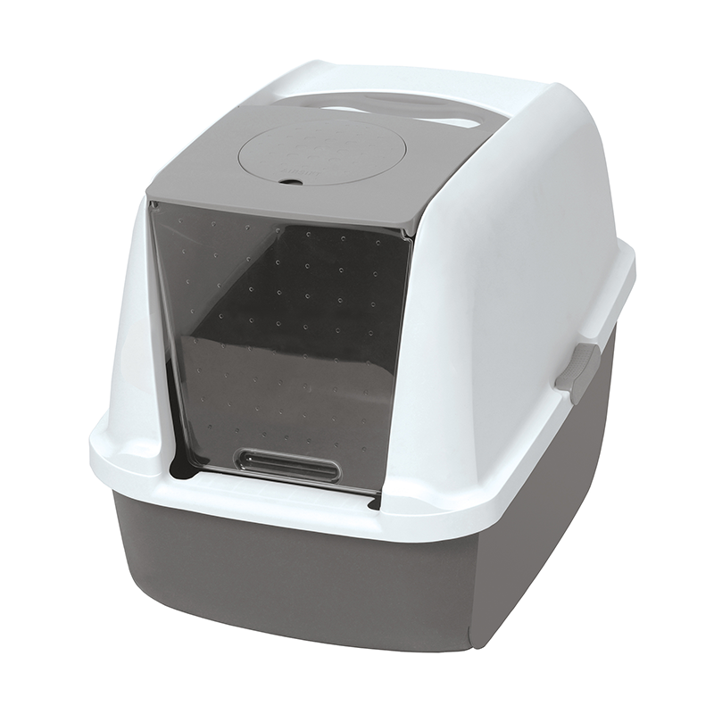 Catit Baño Airsift con Cubierta Gris