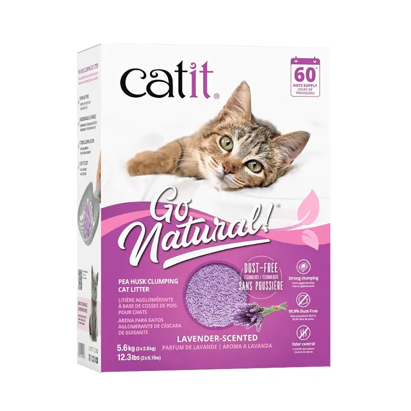 Catit Go Natural Arena Biodegradable Lavanda 5,6 Kg