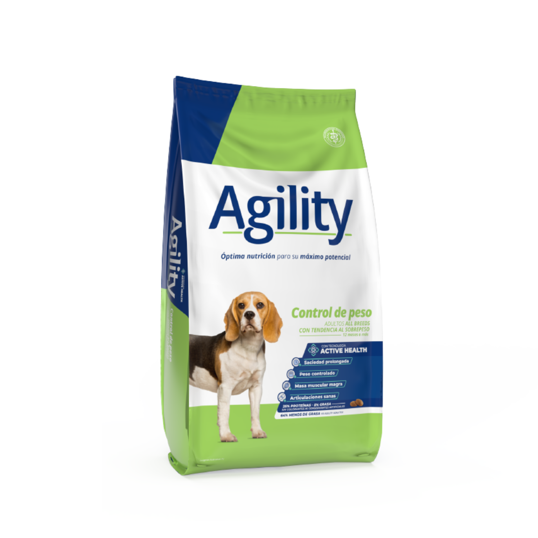 AGILITY DOG ADULT CONTROL DE PESO X 15KG