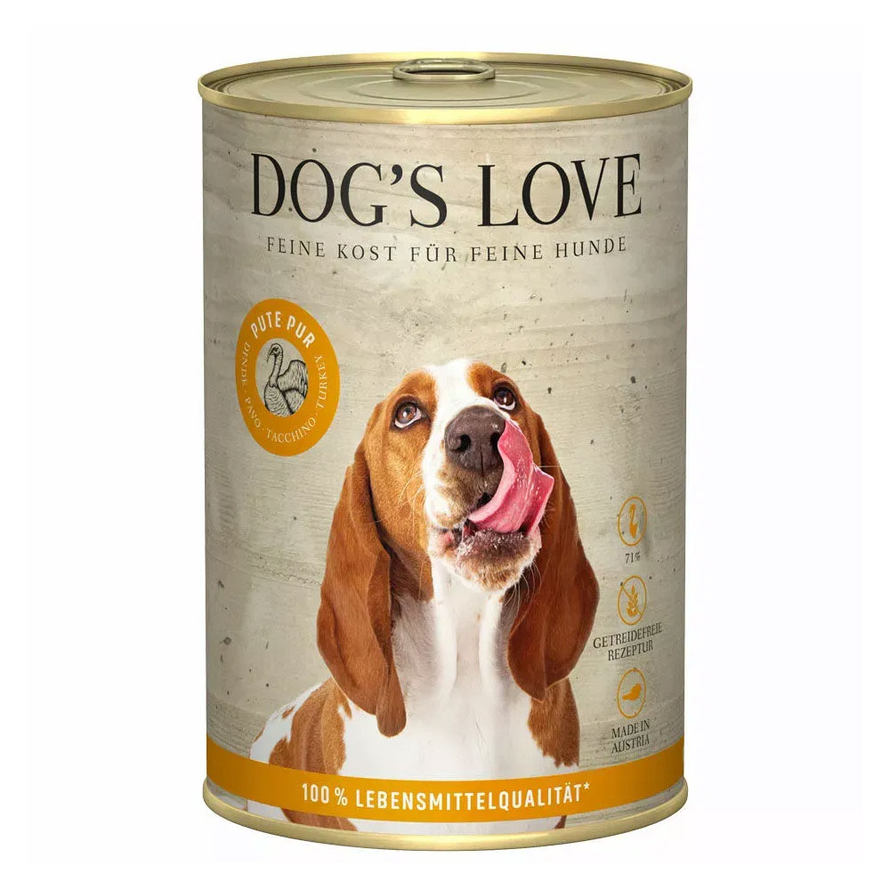 Dog’s Love Pavo Puro 400 gr