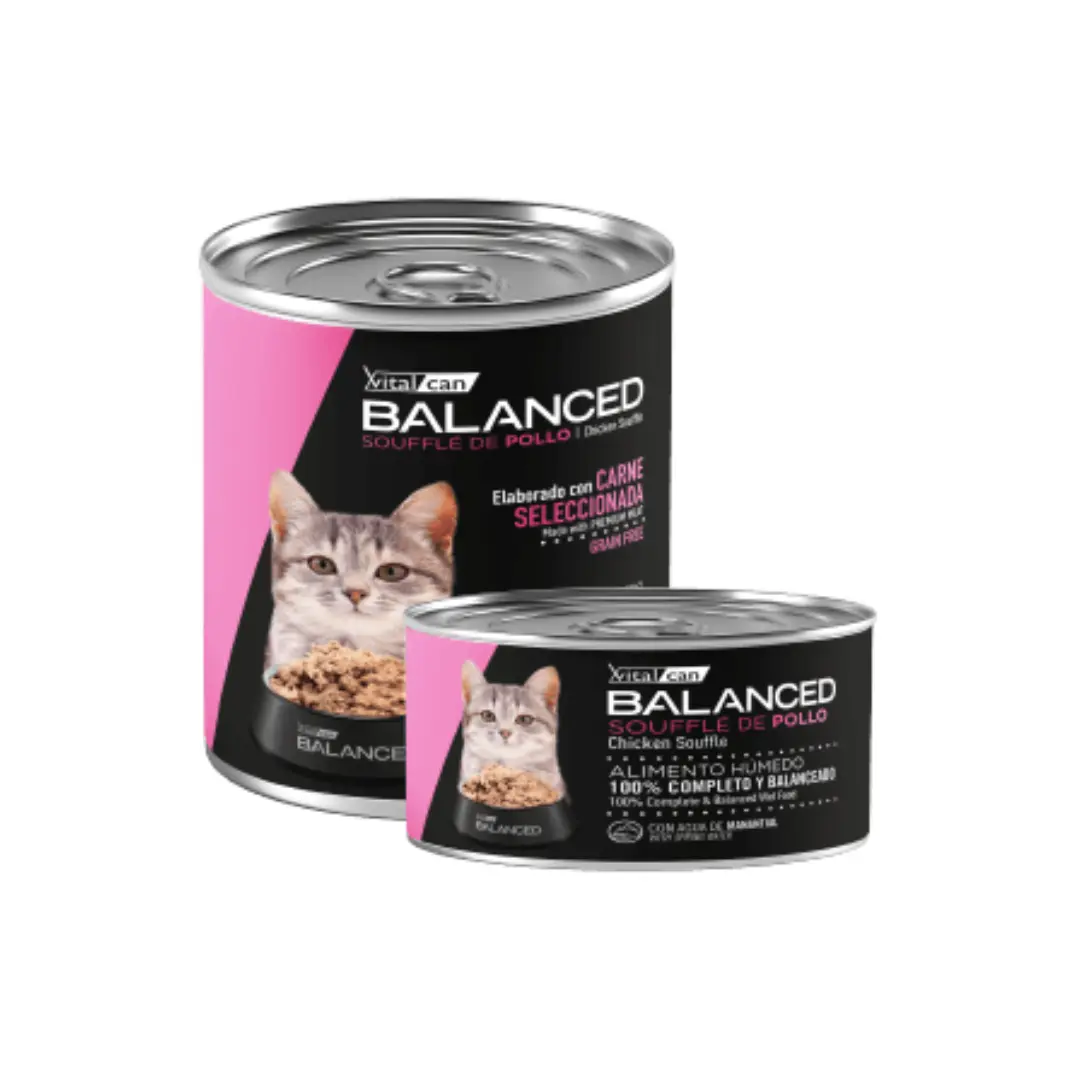 LATA VITALCAN BALANCED CAT KITTEN POLLO 85 G / 340 G