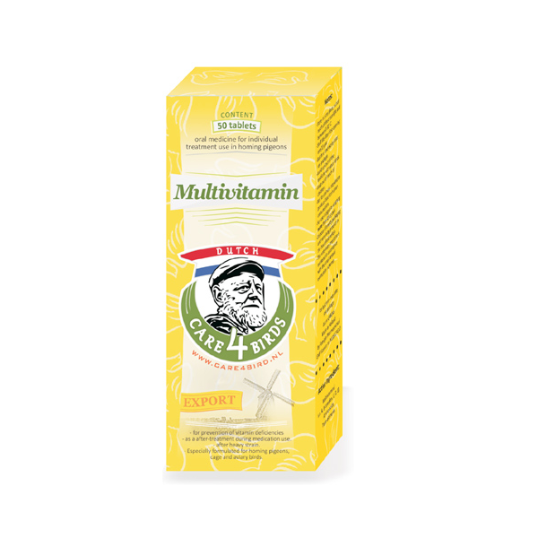 Multivitamin Care 4 Bird – 50 pastillas
