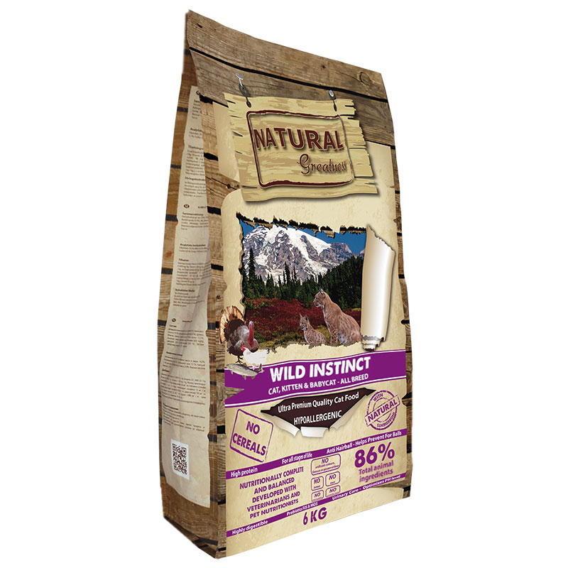Natural Greatness Cat Wild Instinct