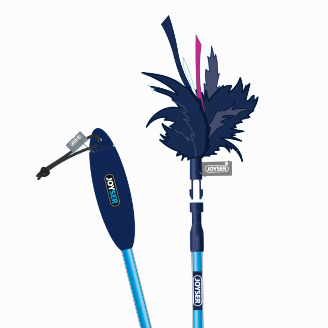 VARITA PLUMAS AZULES JOYSER
