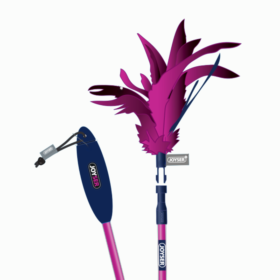 VARITA PLUMAS ROSAS JOYSER