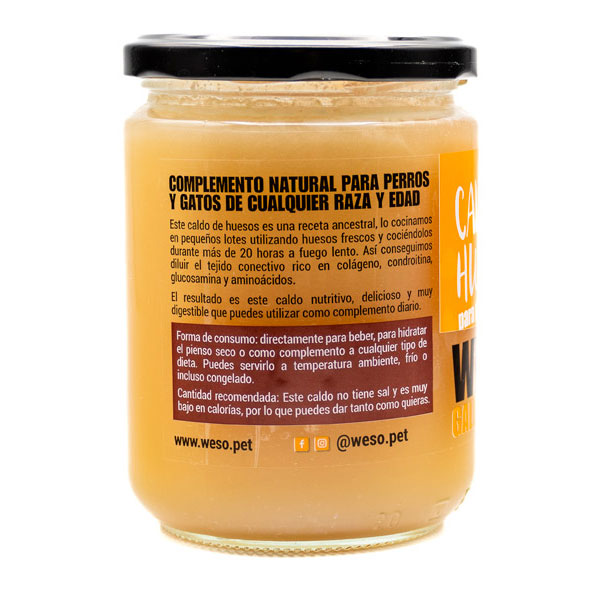Weso Caldo de Huesos de Gallina 400 ml