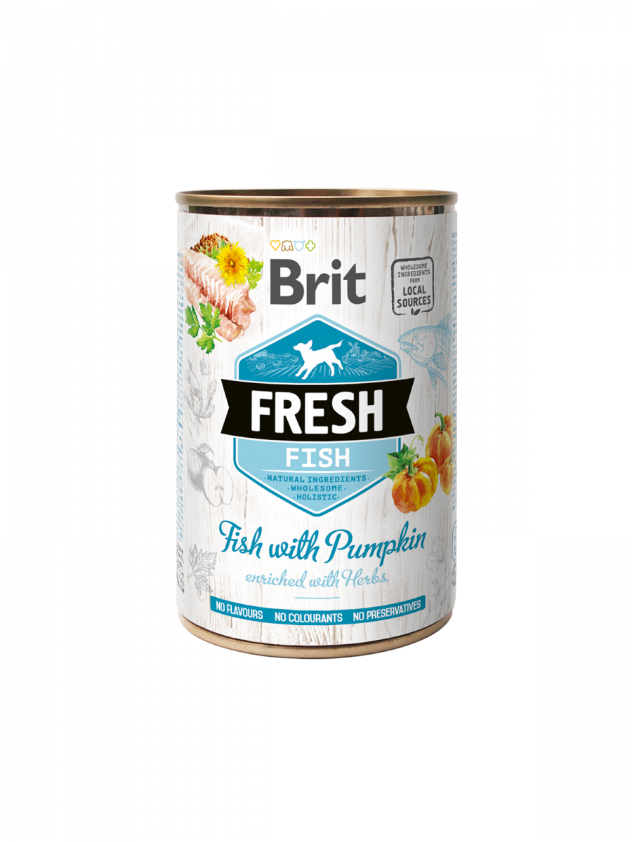 Brit Fresh Fish With Pumpkin 400 GR