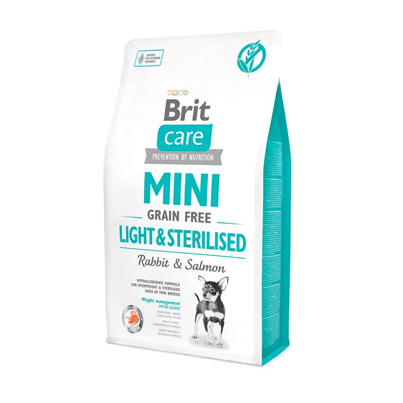 Brit Care Mini Grain Free Light & Sterilised - Imagen 3