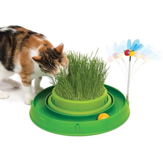 CATIT PLAY | CIRCUITO CON PASTO