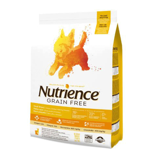 NUTRIENCE GRAIN FREE SMALL BITE POLLO-ARENQUE