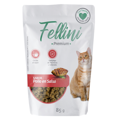 FELLINI POLLO EN SALSA 85GR