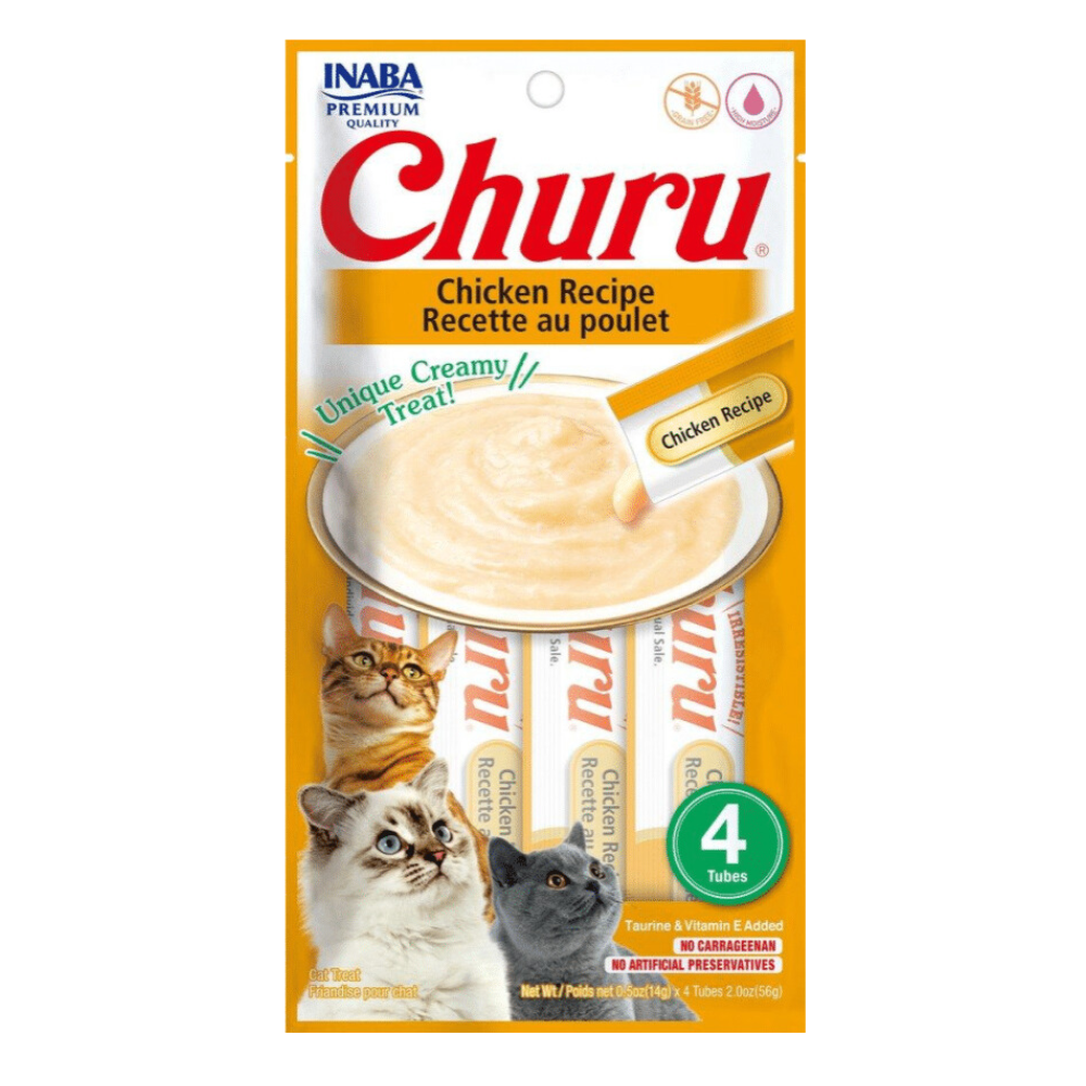 Churu Pollo x4 Tubitos