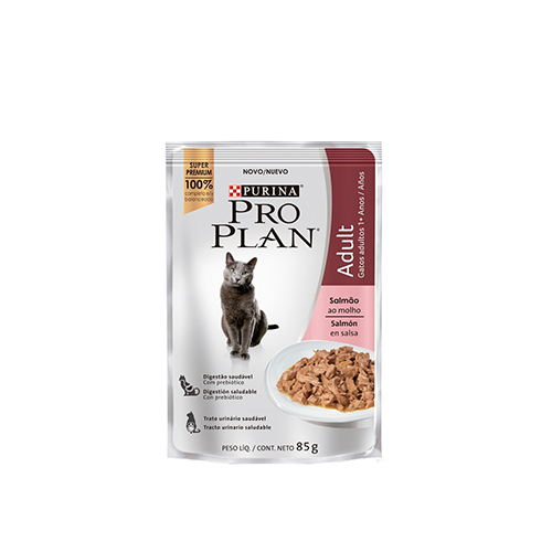 Pro Plan Pouch Alimento Húmedo Gato Salmón 85 Gr