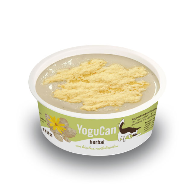 YoguCan Yogur Herbal con topping